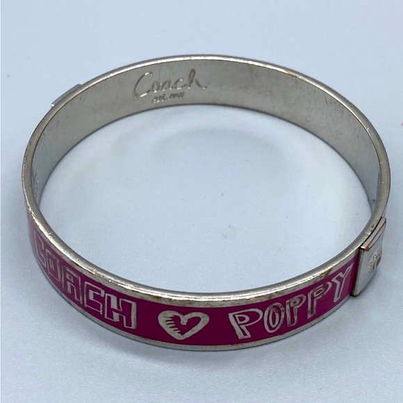 Authentic COACH Poppy Bangle - Picture 2 of 4